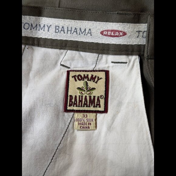 Tommy Bahama Shorts 33 Womens Beige 100% Silk 7.5" Inseam - Picture 7 of 8